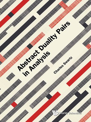 cover image of Abstract Duality Pairs In Analysis